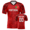 Custom Portugal Soccer Jersey - Front